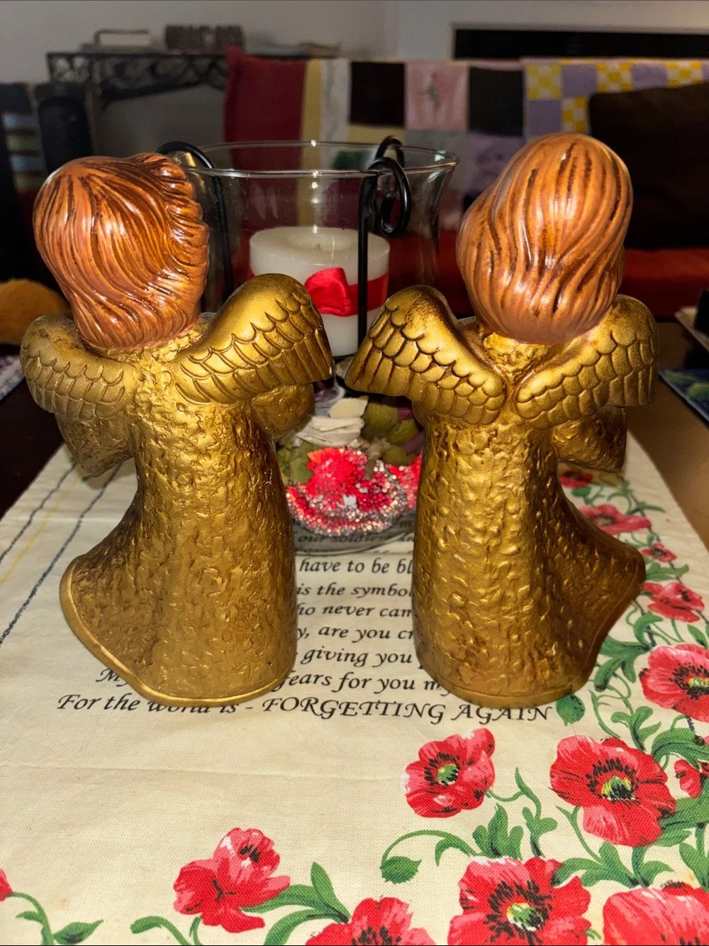 Vintage MCM Japan Gold Angels!